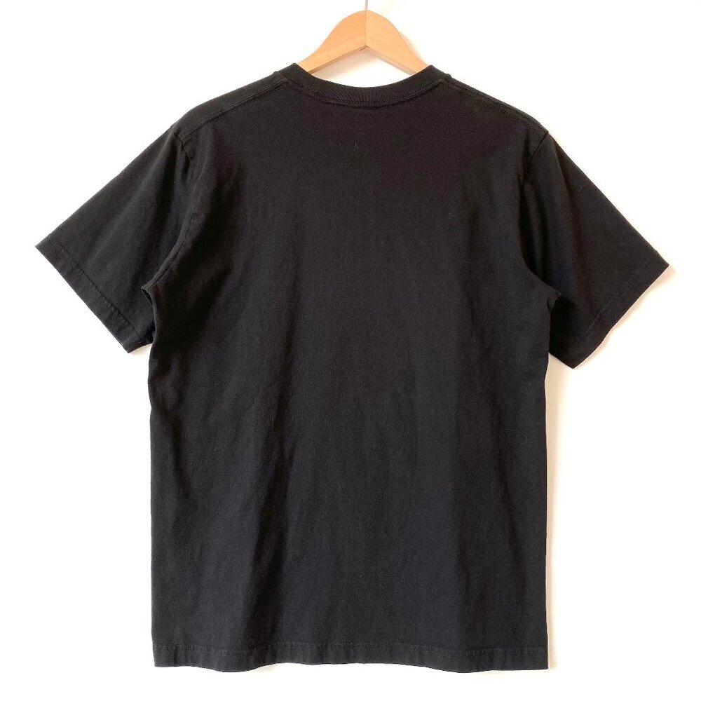 Uniqlo x Disney Mickey Stands Black Graphic Tee Unisex Size M - Picture 2 of 8